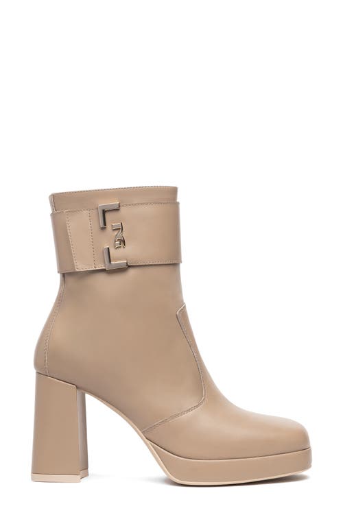 Nerogiardini Platform Bootie In Sand