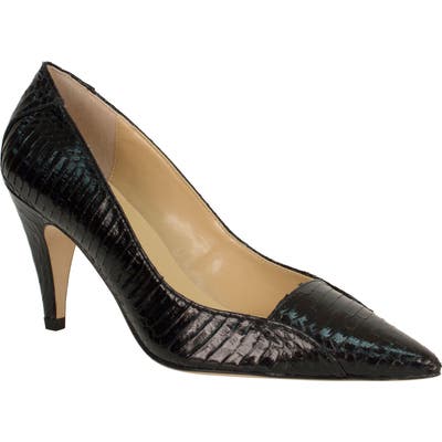 J. Renee Cobra Pointy Toe Pump, Black