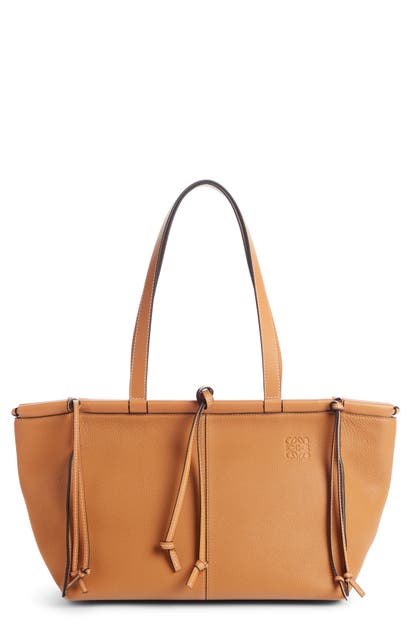 LOEWE CUSHION LEATHER CONVERTIBLE GUSSET TOTE,309.12AB90