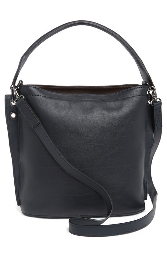 Longchamp 3d Leather Crossbody Hobo In Midnight Blue ModeSens