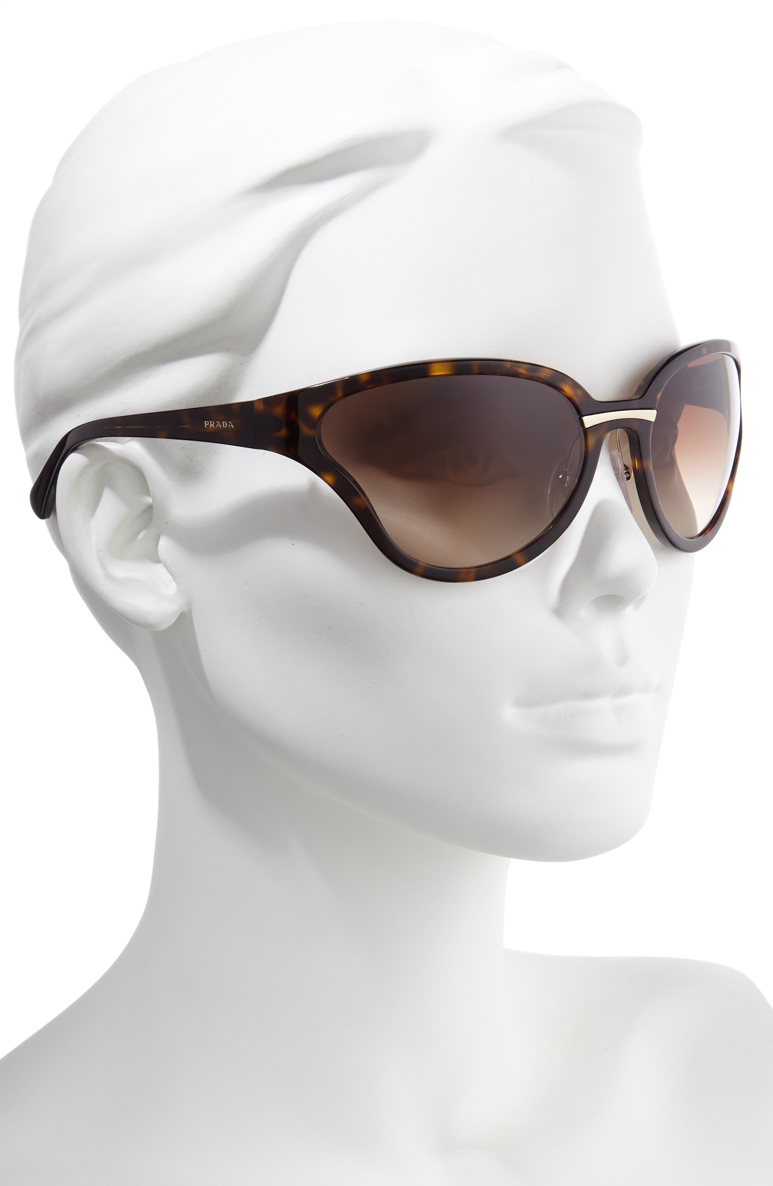 prada 57mm butterfly sunglasses