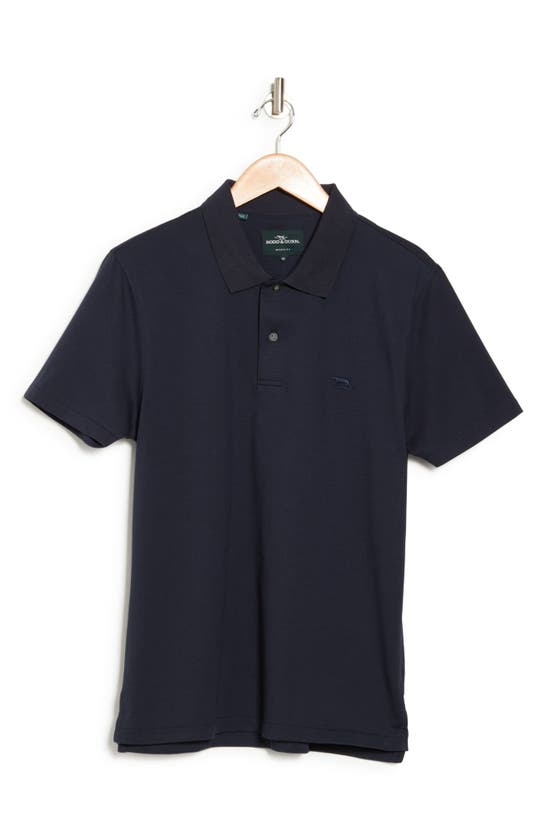 Rodd & Gunn Dalmore Sports Fit Knit Polo In Navy