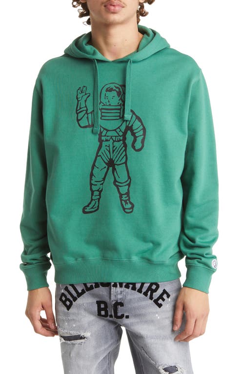 Billionaire Boys Club BB Waldo Oversize French Terry Graphic Hoodie in Fir