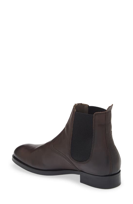 Shop Allsaints Gus Leather Chelsea Boot In Brown