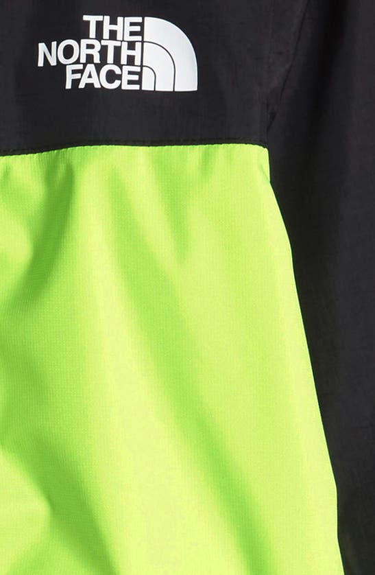 Shop The North Face Kids' Antora Waterproof Rain Jacket In Safety Green