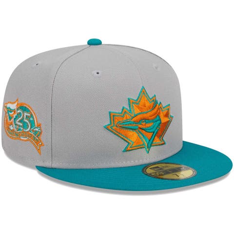 Miami Dolphins Fitted New Era 59Fifty Super Bowl Patch Chrome Cap Hat Grey  UV