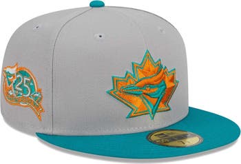 Blue jays top grey hat