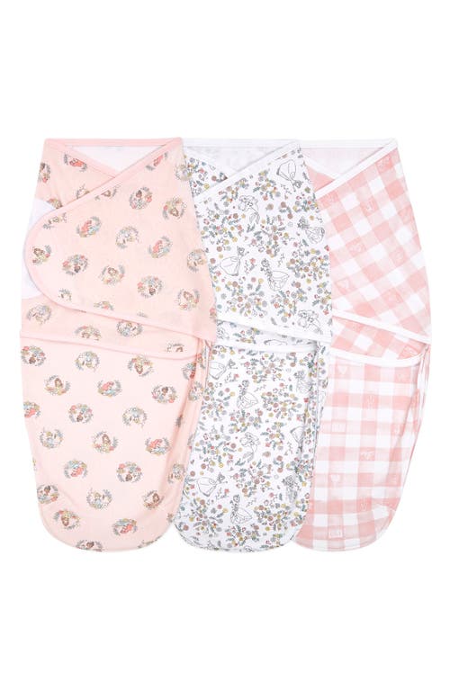 aden + anais Aden & Anais Essentials Wrap Swaddle - Set of 3 in Disney Princess