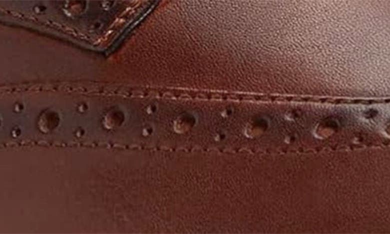 Winthrop Pelton Wingtip Derby In Brandy