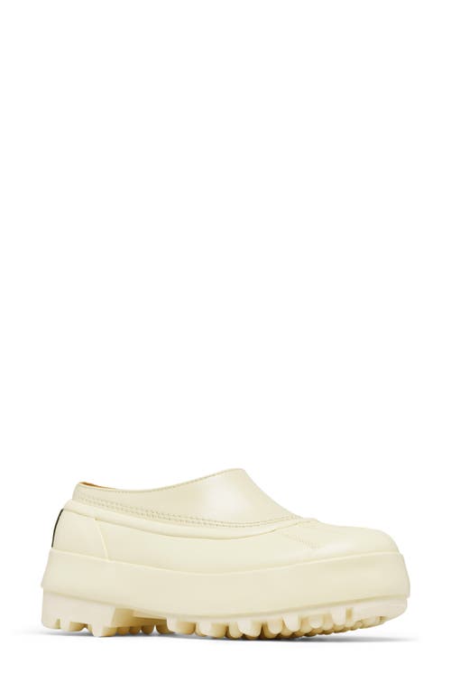 Sorel X Proenza Schouler Waterproof Clog In Chalk