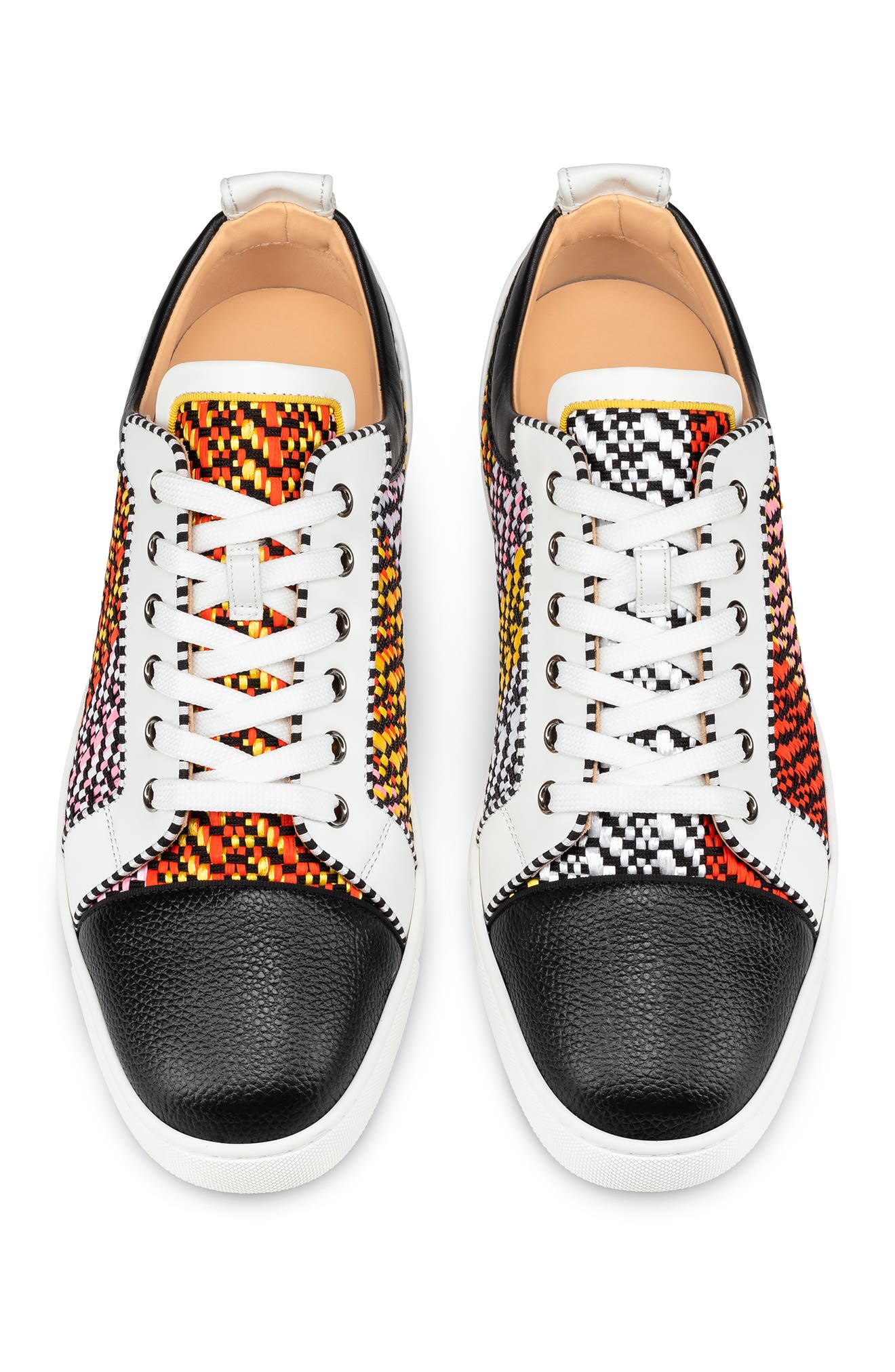 Christian Louboutin Louis Junior Flat Sneaker in Version Multi