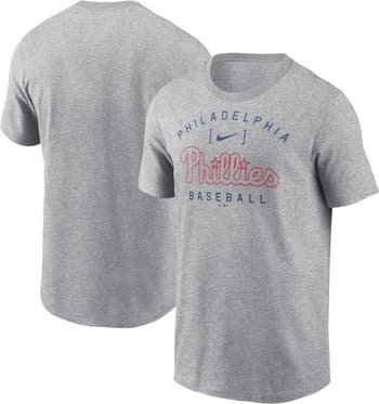 Men's Nike Heather Gray Boston Red Sox Home Team Athletic Arch T-Shirt Size: Small