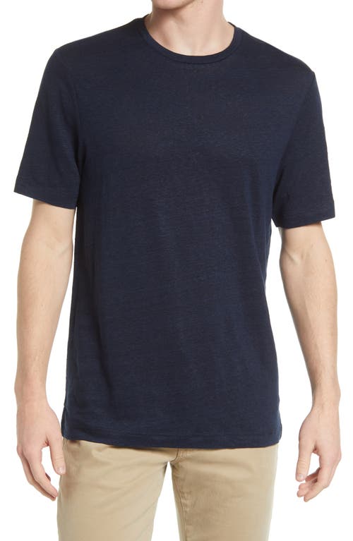 Nordstrom Men's Linen Crewneck T-Shirt at Nordstrom,