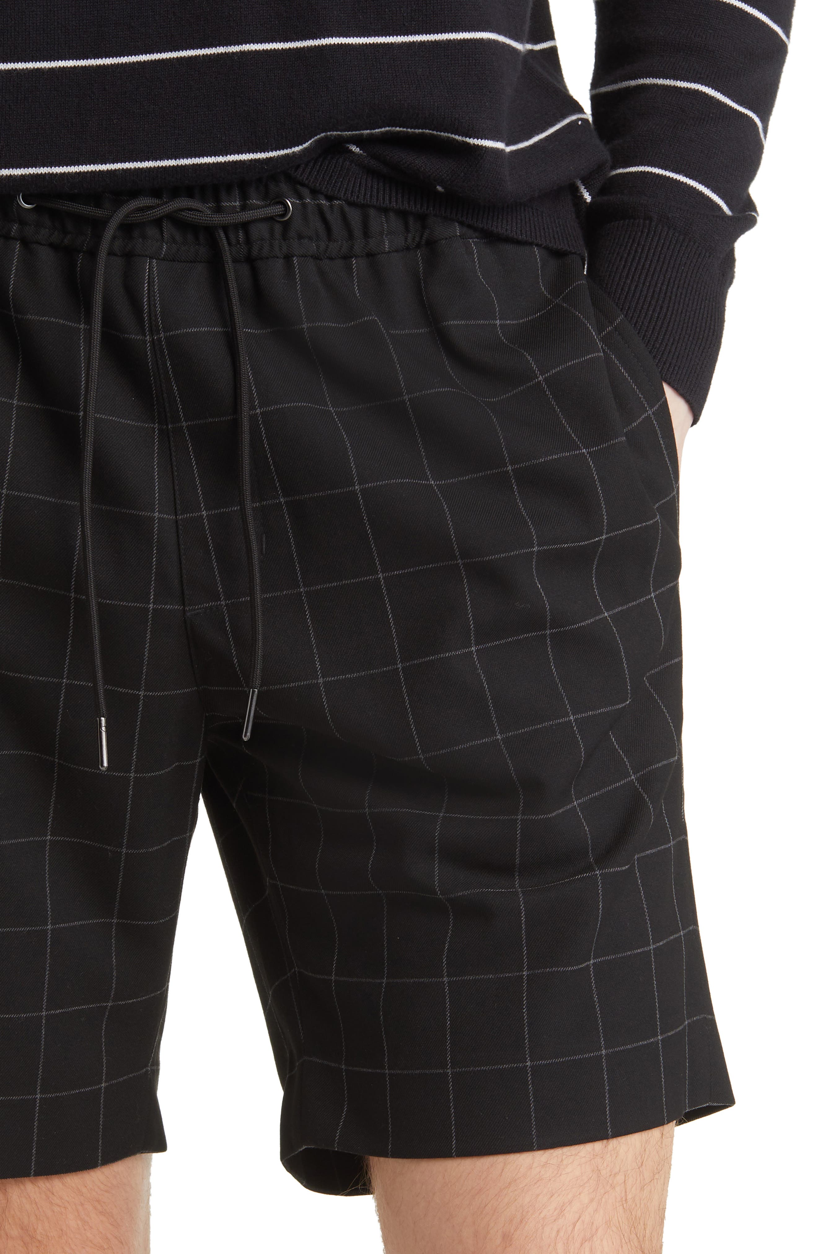 Open Edit Plaid Drawstring Shorts Nordstrom