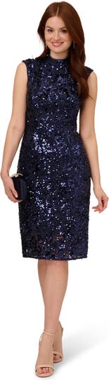 Adrianna Papell Sequin Lace Sheath Dress Nordstrom