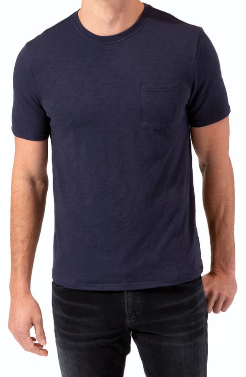 Crewneck Pocket T-Shirt in Raw Denim