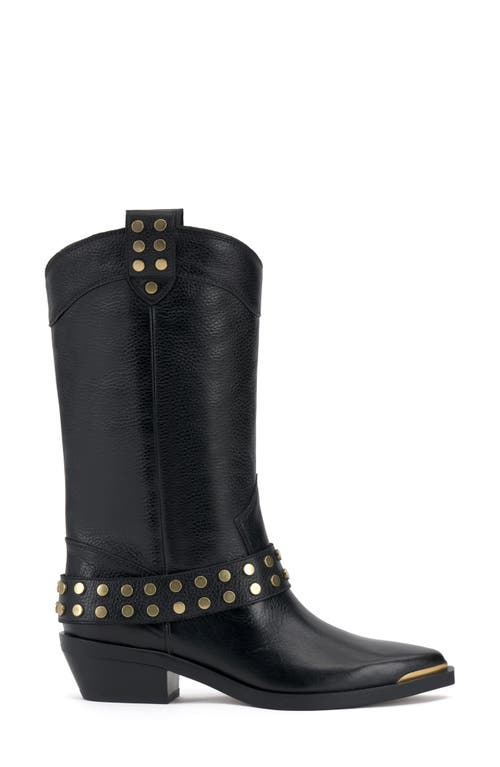 Shop Vince Camuto Merissa Western Boot In Black