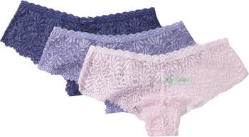 Women's honeydew 200461 Ahna Rayon And Wide Lace Hipster Panty