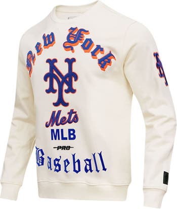 Pro Standard New York Yankees Cream Cooperstown Collection Retro Old  English Pullover Sweatshirt