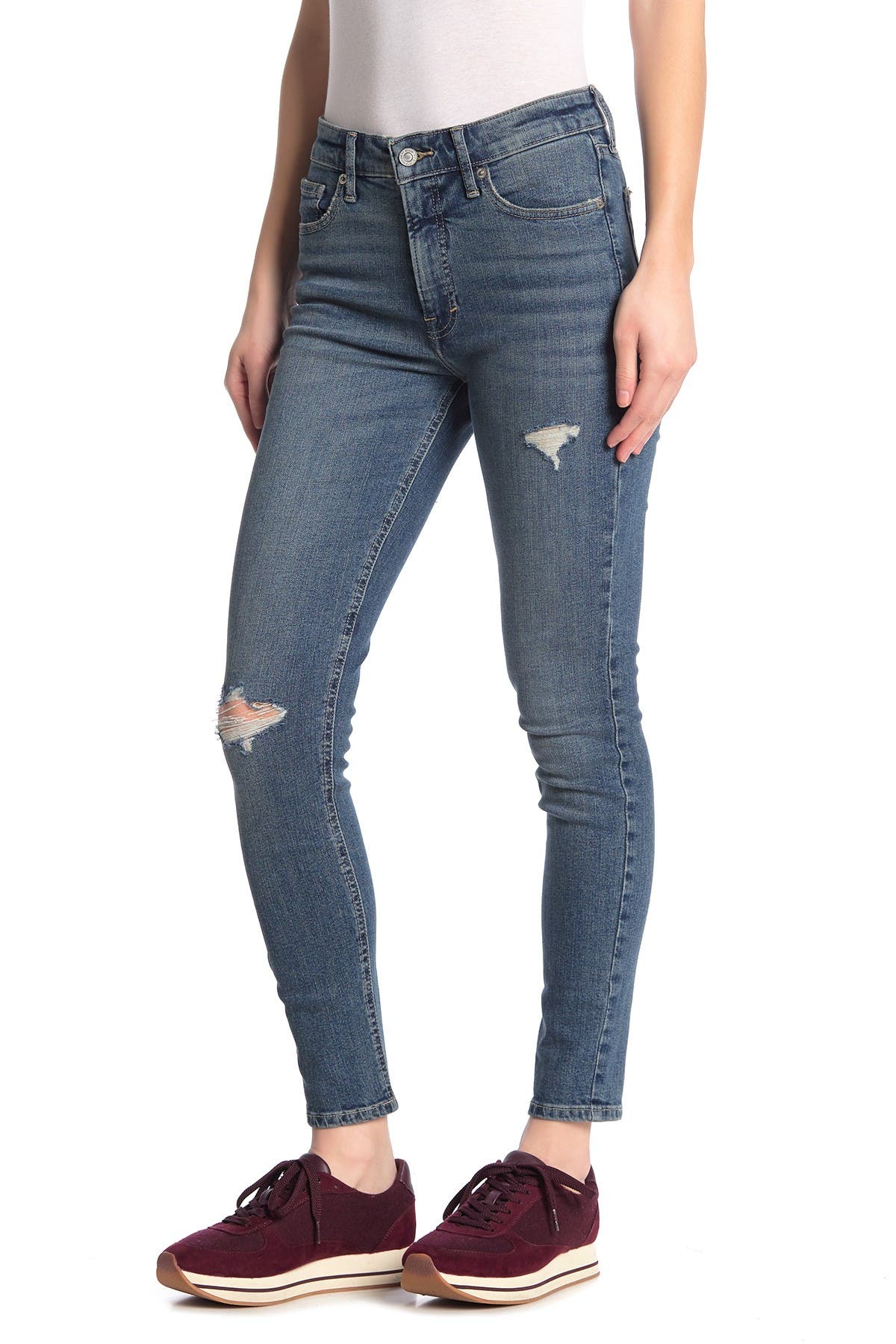 lucky distressed jeans