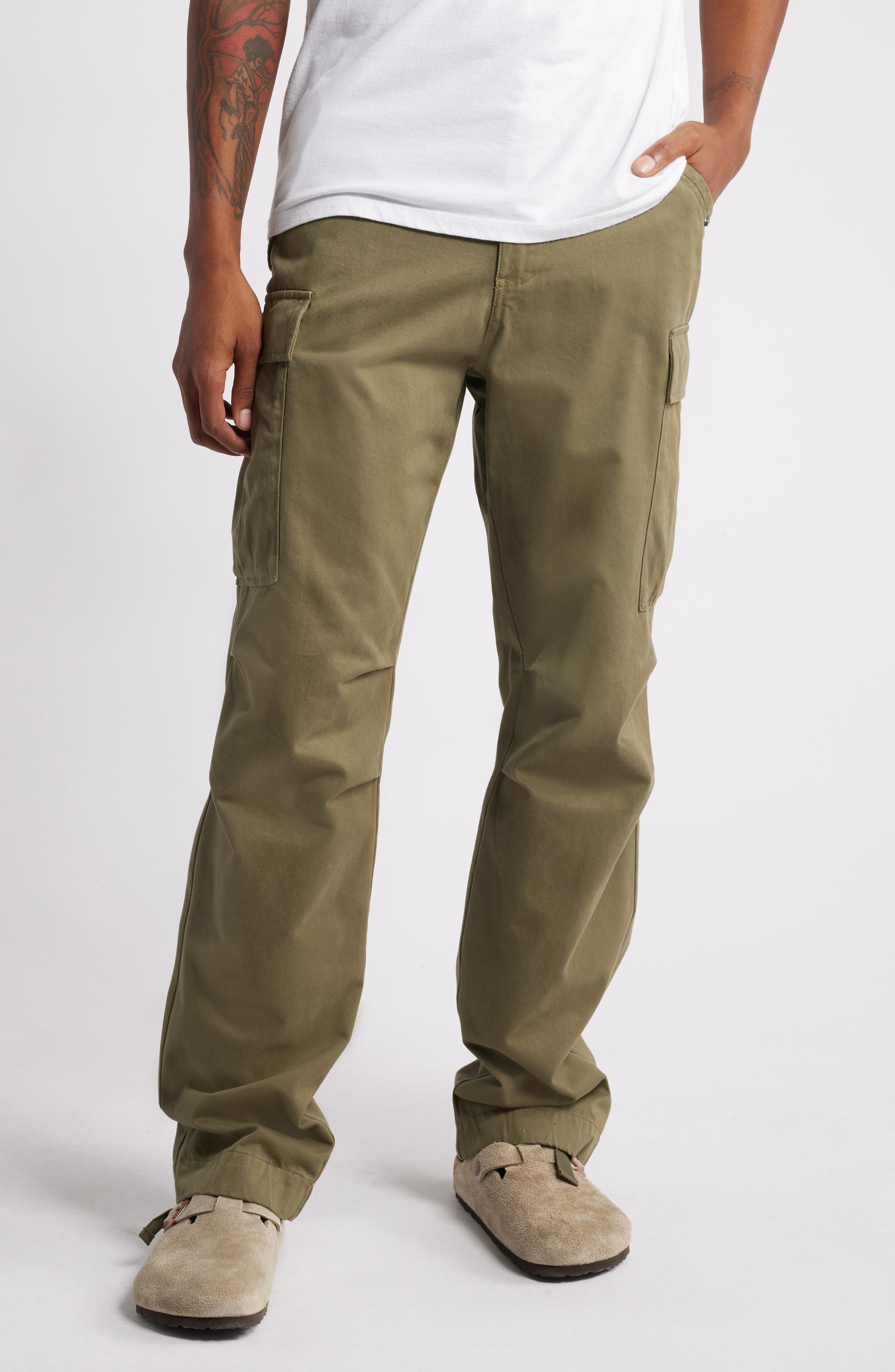 Alpha Industries M-65 Cargo Pants in Green 