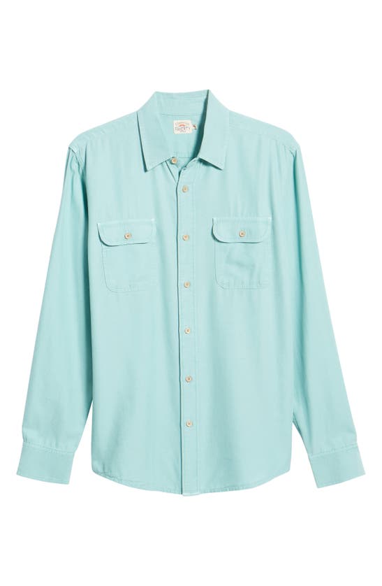 Shop Faherty Island Life Button-up Shirt In Canton