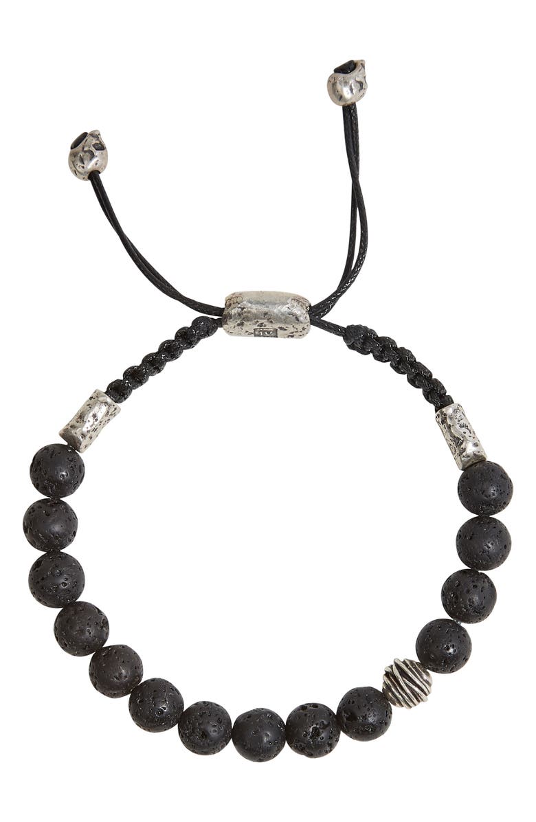 John Varvatos Men's Beaded Slider Bracelet | Nordstrom