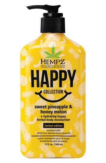 HEMPZ HEMPZ LIMITED EDITION MINI SWEET PINEAPPLE & HONEY MELON HERBAL BODY MOISTURIZER 2.25 OZ.
