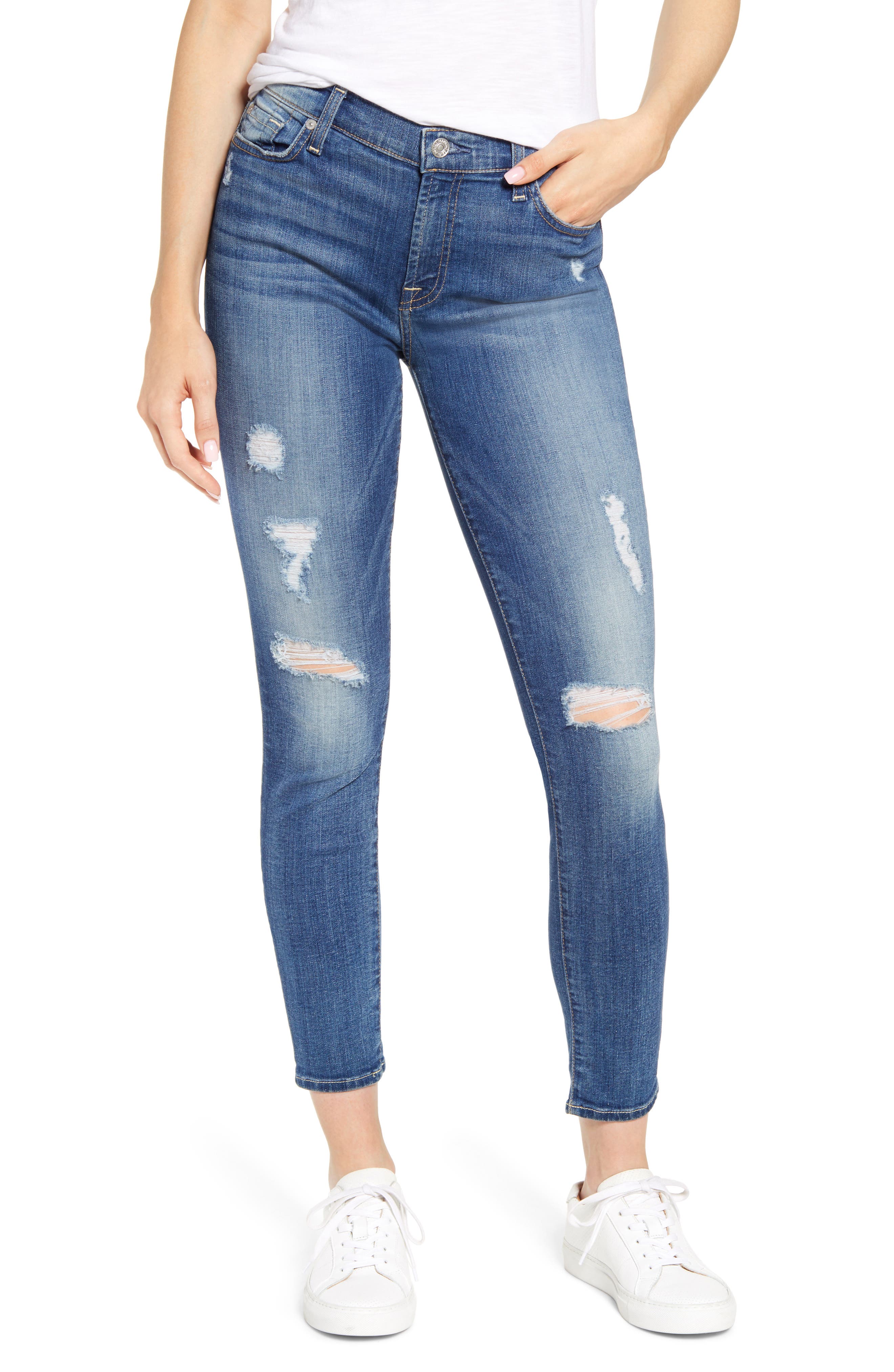 7 for all mankind skinny jeans