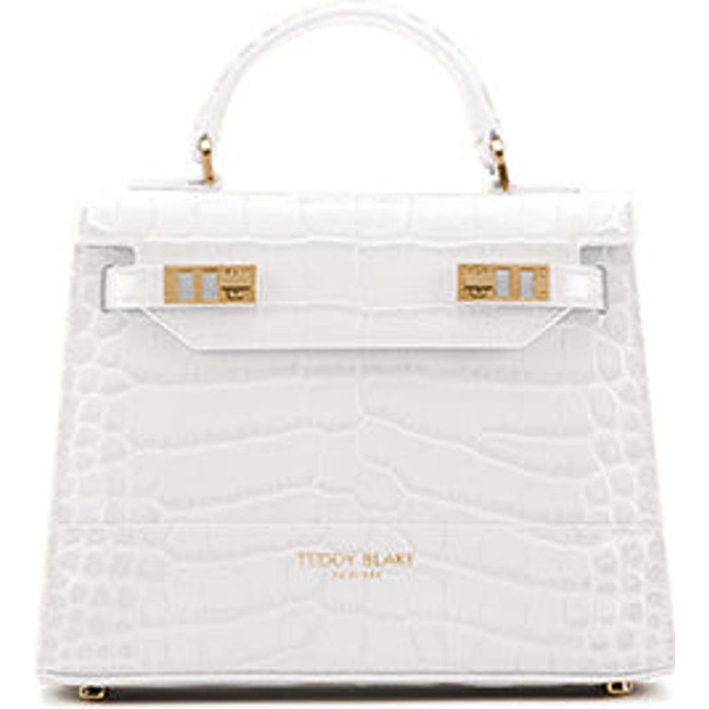 Teddy Blake Kim Croco 9" In Croco White