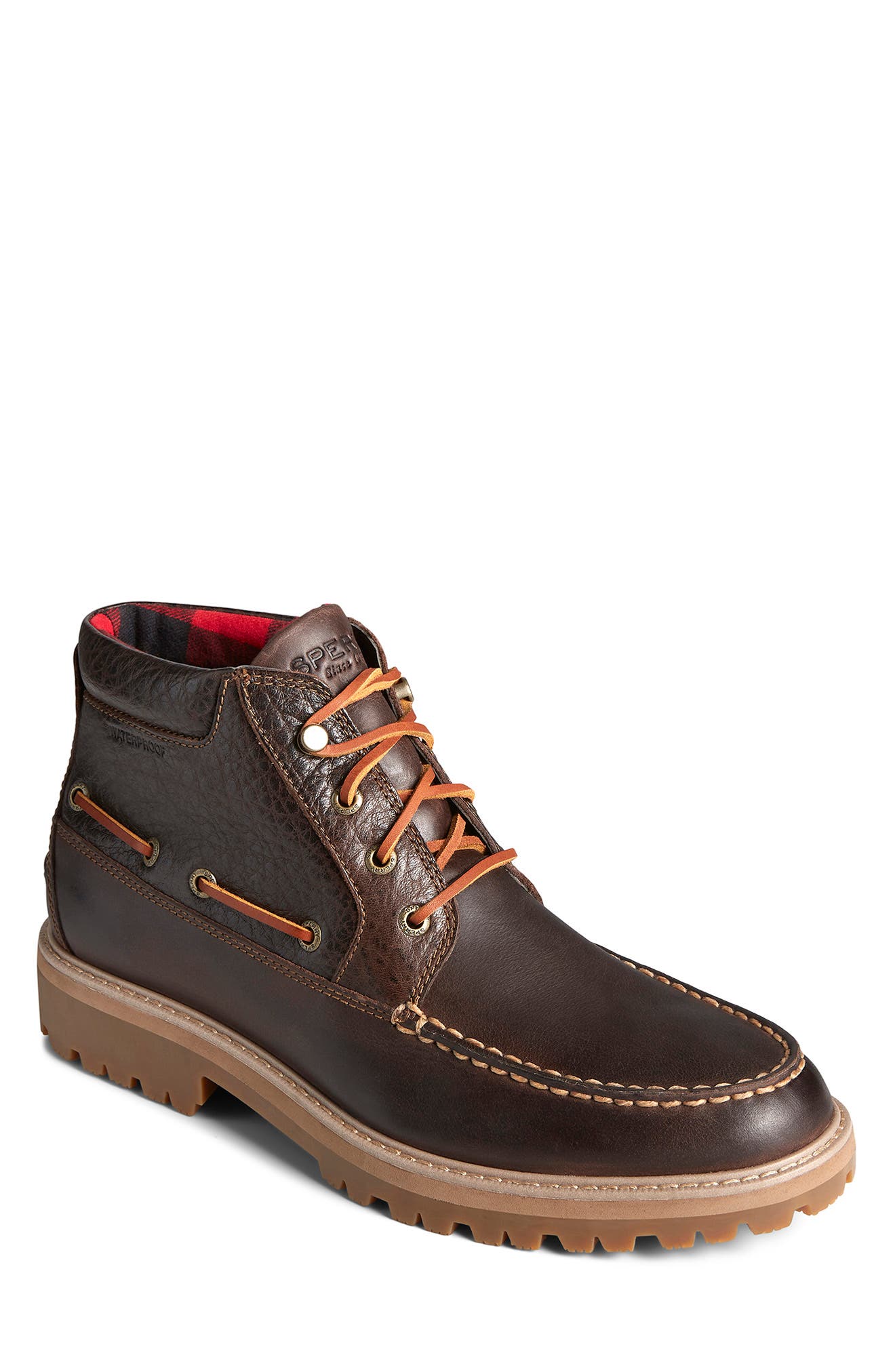 sperry waterproof boots for men