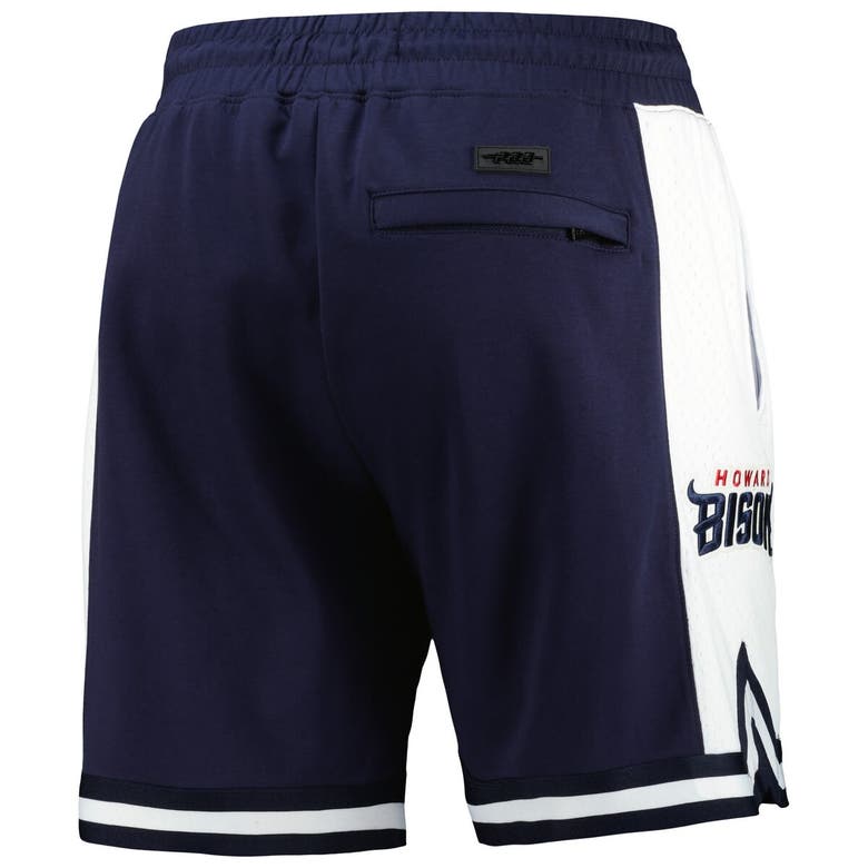 Pro Standard Navy Howard Bison Script Tail Dk 2.0 Shorts In Navy