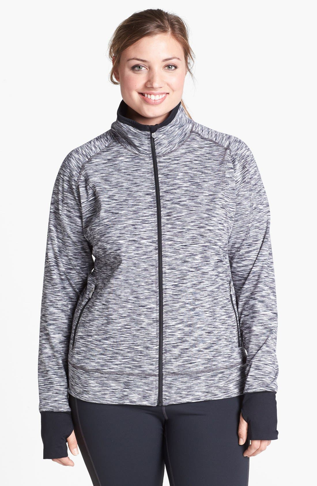 Moving Comfort 'Foxie' Full Zip Jacket (Plus Size) Nordstrom