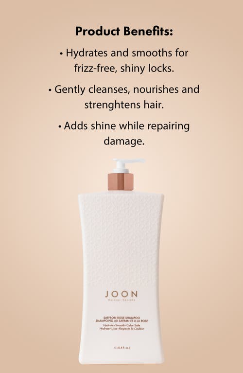 Joon Saffron Rose Shampoo In Ivory
