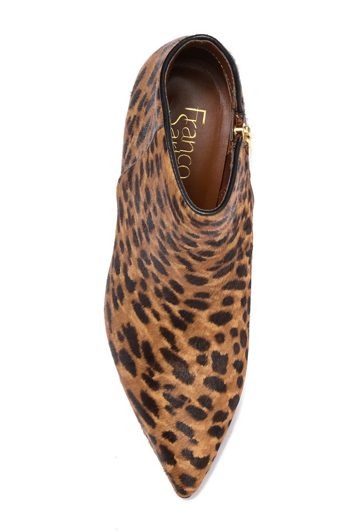franco sarto arden bootie leopard