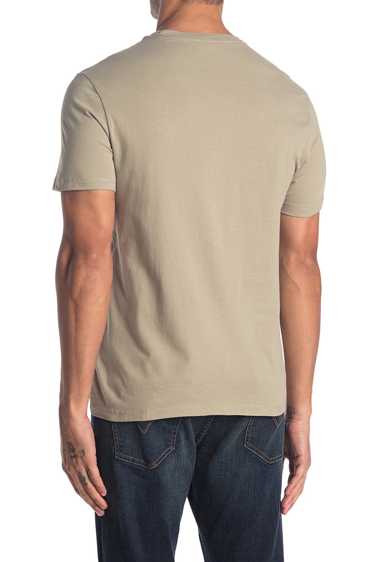Allsaints Hale Crew Neck T-shirt In Sutro Grey