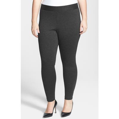 Plus Size Vince Camuto High Rise Leggings, Grey