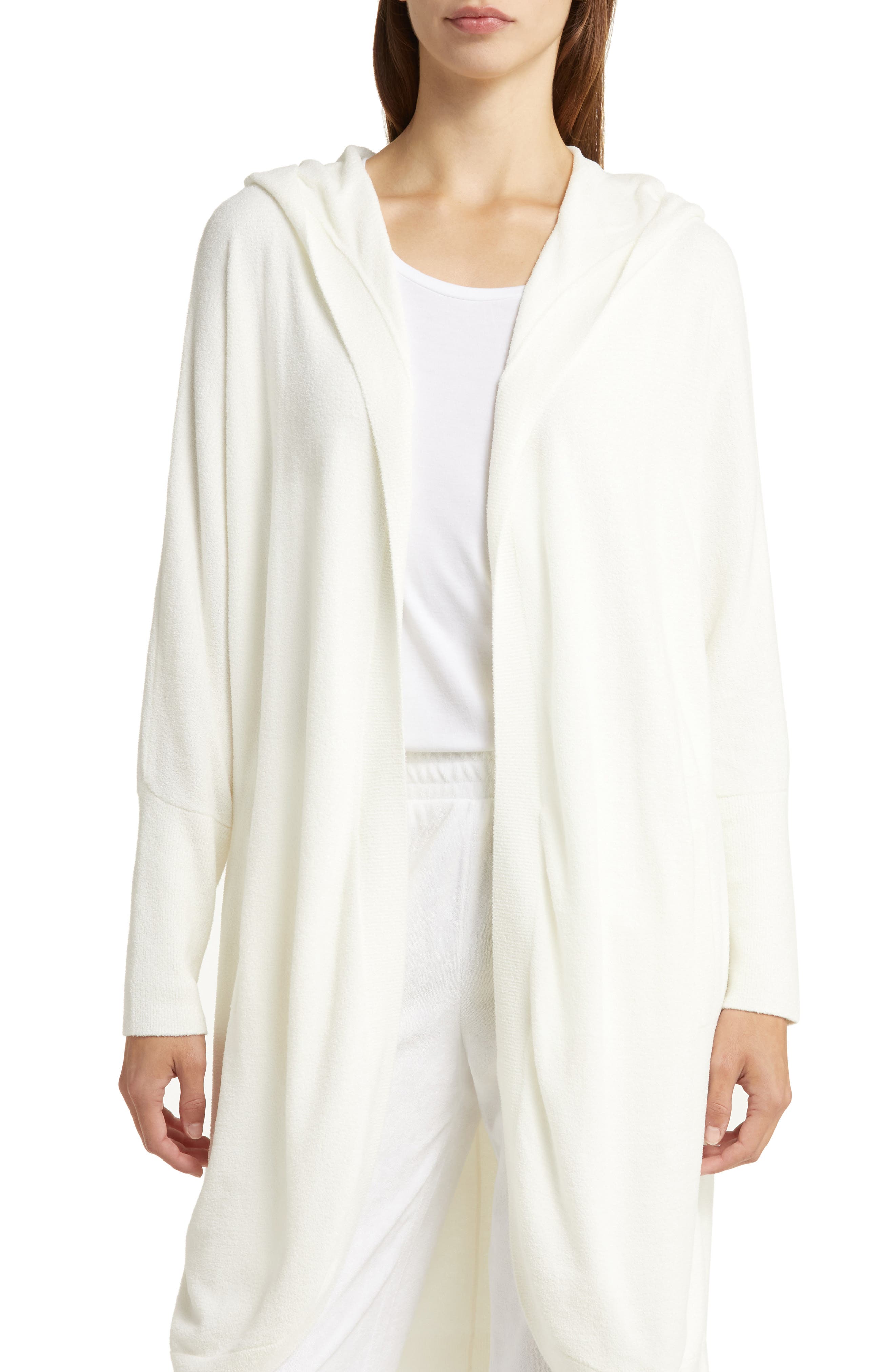 Barefoot dreams cozychic sale lite hooded cardigan