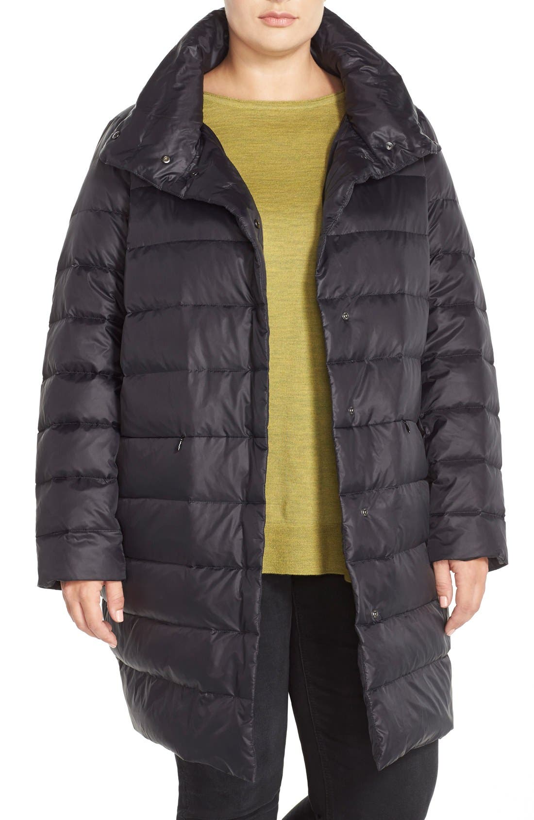eileen fisher puffer jacket