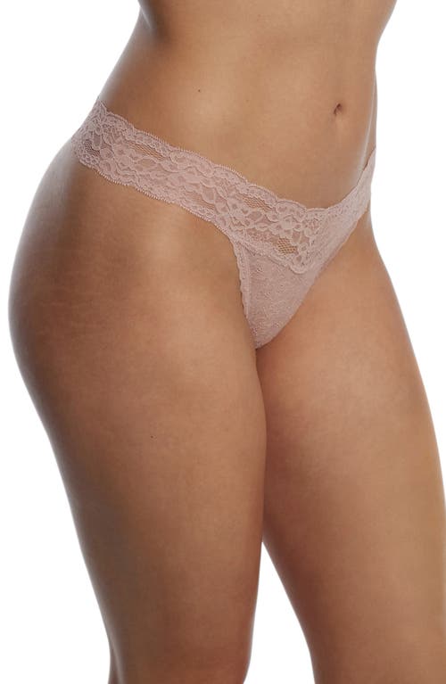 Shop Skarlett Blue Goddess Lace Thong In Romance