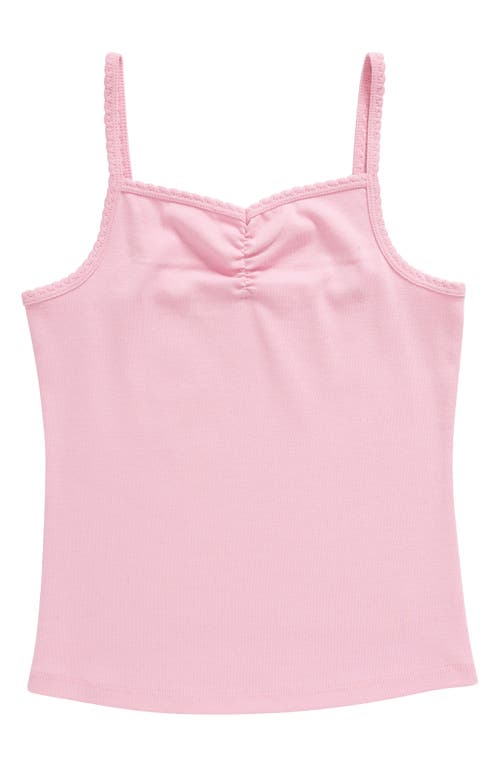 Treasure & Bond Kids' Ruched Cotton Blend Tank Top at