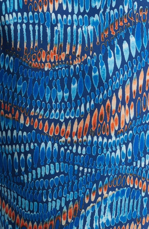 Shop Tommy Bahama Baja Monte Rio Abstract Print Board Shorts In Kingdom Blue