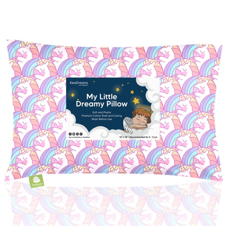 Shop Keababies Toddler Pillow With Pillowcase In Unicorn