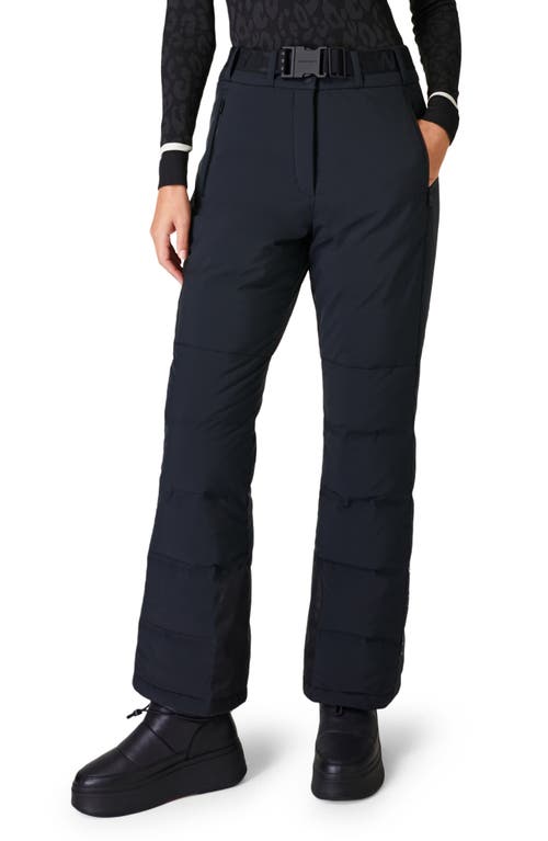 Sweaty Betty Climate Water Resistant Ski Pants Black at Nordstrom,