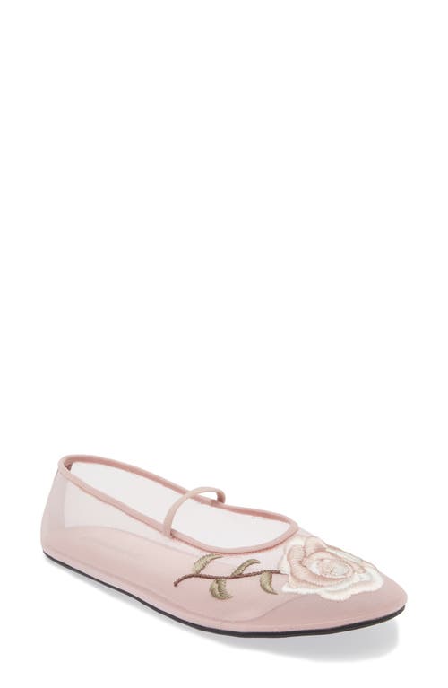 Jeffrey Campbell Swan Flower Mary Jane Flat Multi at Nordstrom,