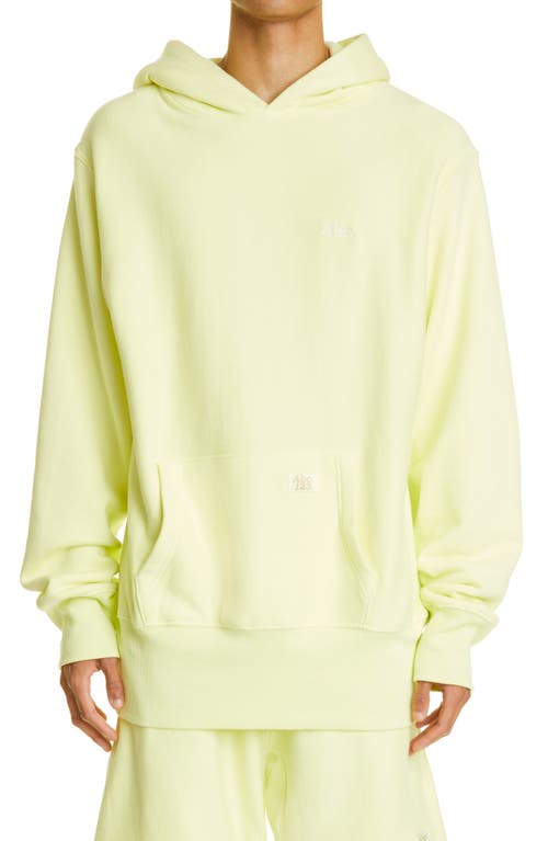 Advisory Board Crystals Abc. 123. Longline Pullover Hoodie in Sulphur