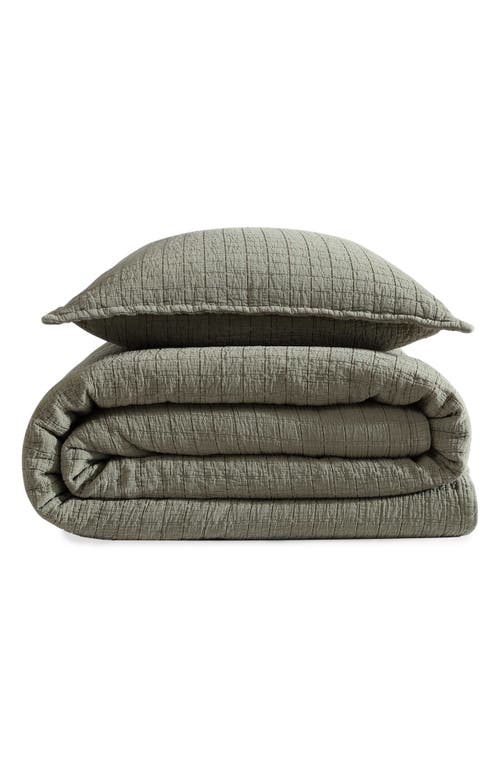 Calvin Klein Essential Washed Jacquard Coverlet in at Nordstrom