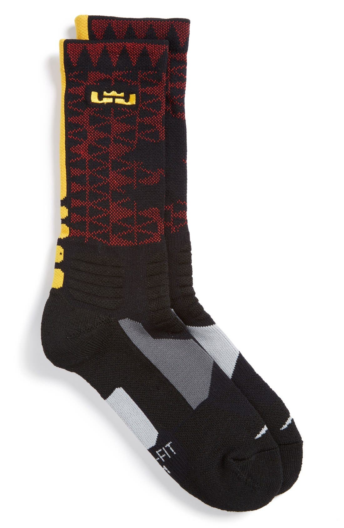 nike elite lebron quick basketball crew socks