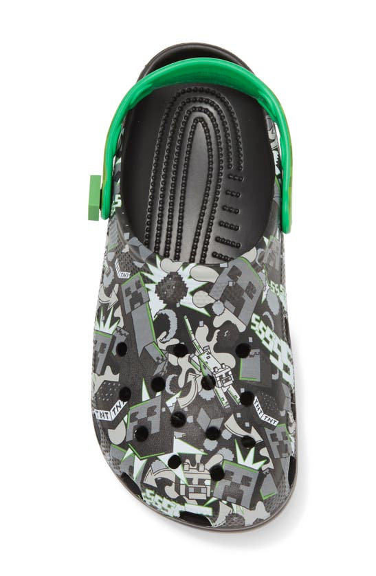 Crocs X Minecraft® Classic Clog In Green Multi