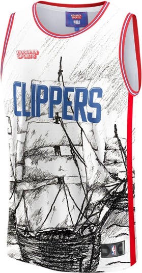 LA Clippers NBA & KidSuper Studios by Fanatics Unisex Hometown Jersey - Gray